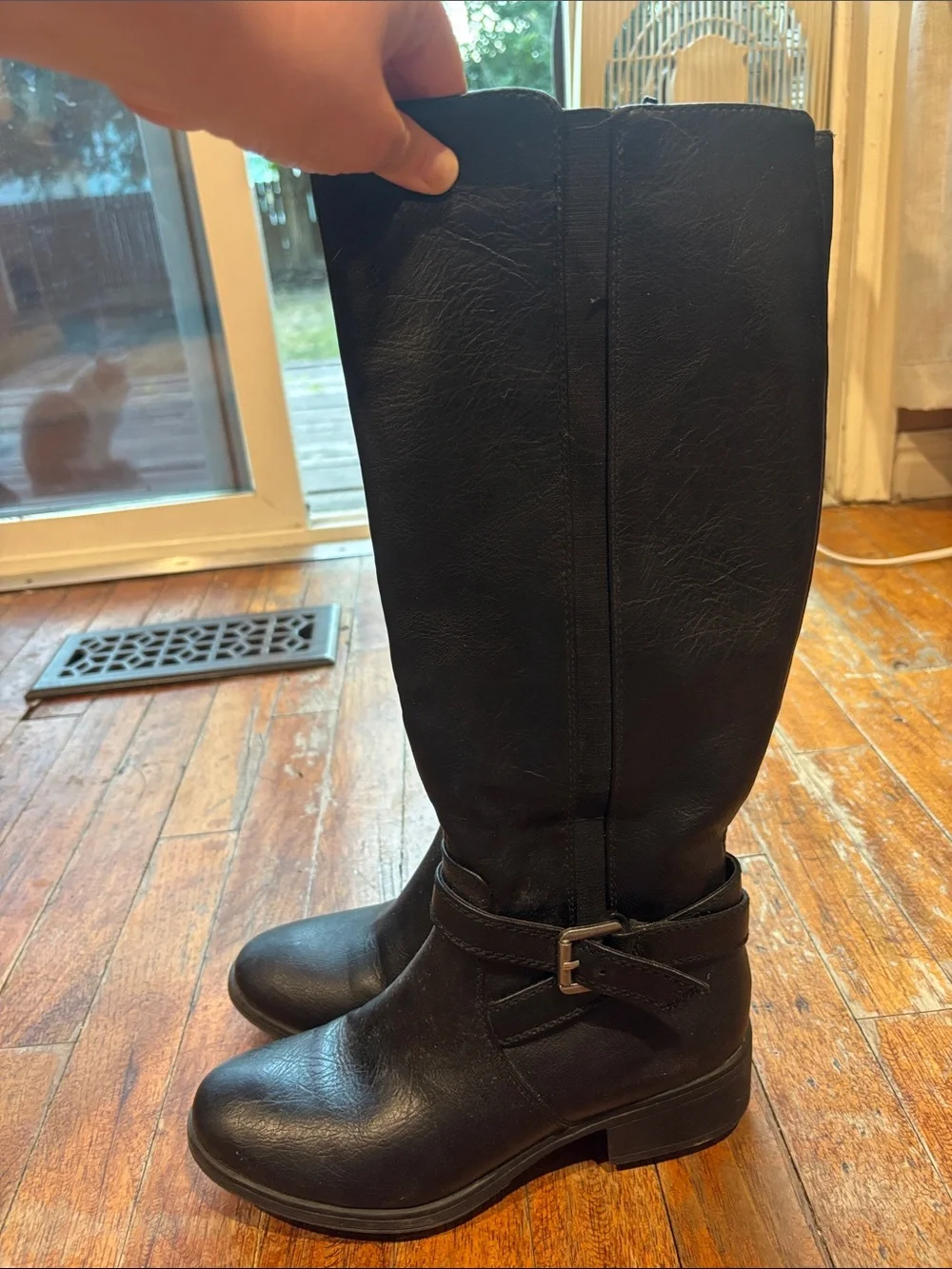 croft & barrow Black Over-the-Knee Riding Boots